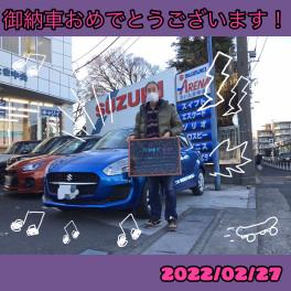 スイフトのご納車です！！